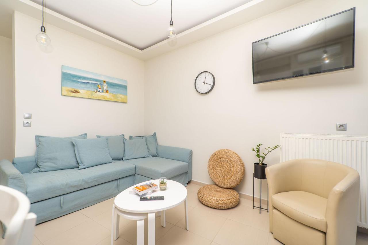 Blue Sea Relax Apartment Rethymno  Ngoại thất bức ảnh